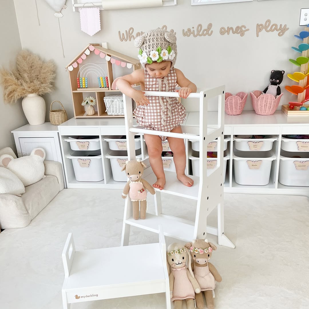 JALA Deluxe Adjustable Kitchen Tower - My Duckling USA