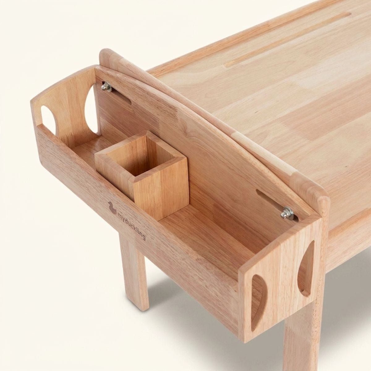 KAYA Solid Wood Side Shelf - Large – Montessori-inspired furniture for kids by My Duckling