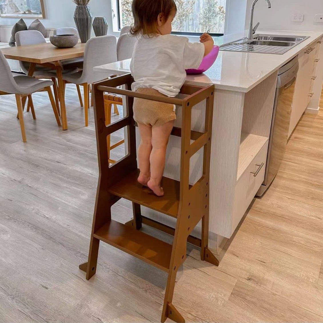 JALA Deluxe Adjustable Kitchen Tower