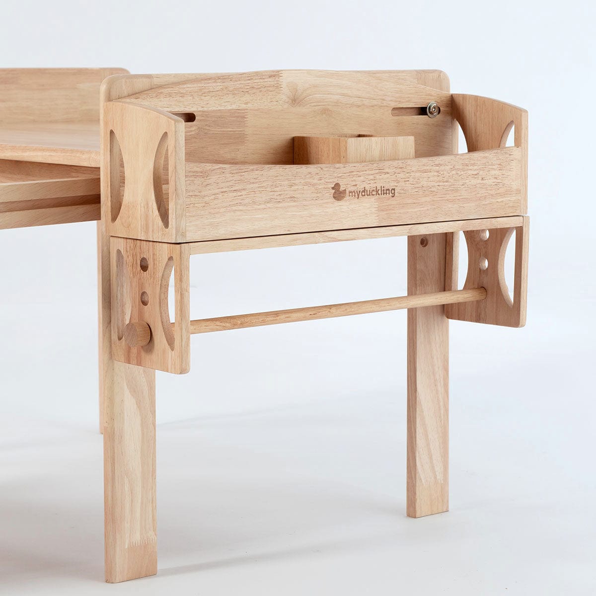 KAYA Solid Wood Side Shelf - Large - My Duckling USA