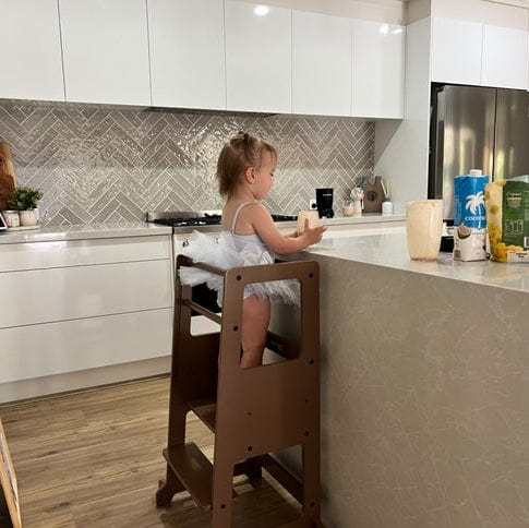 LOLA Deluxe Adjustable Kitchen Tower - My Duckling USA