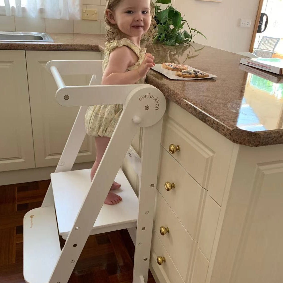 MILA Deluxe Folding Adjustable Kitchen Tower