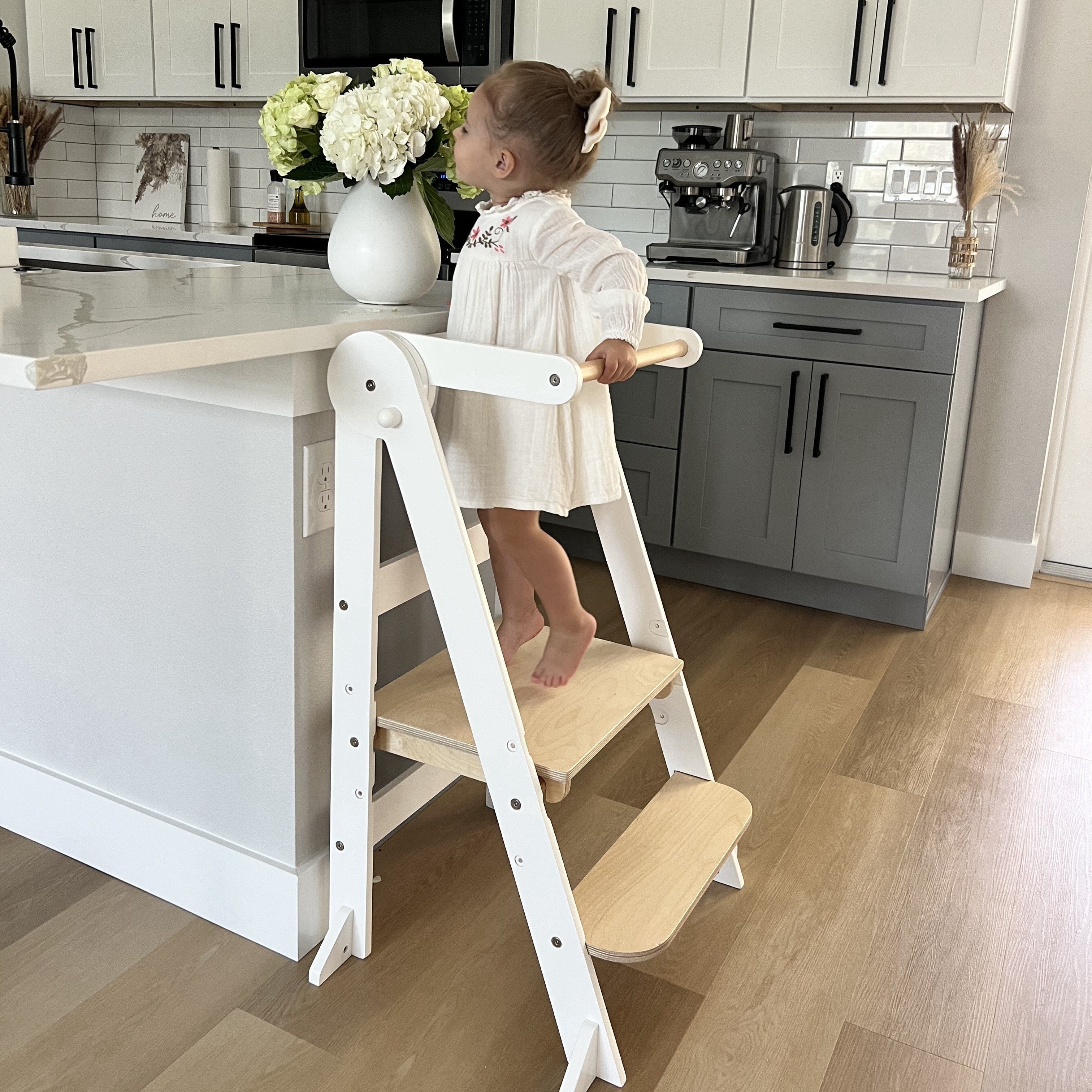 MILA Deluxe Folding Adjustable Kitchen Tower