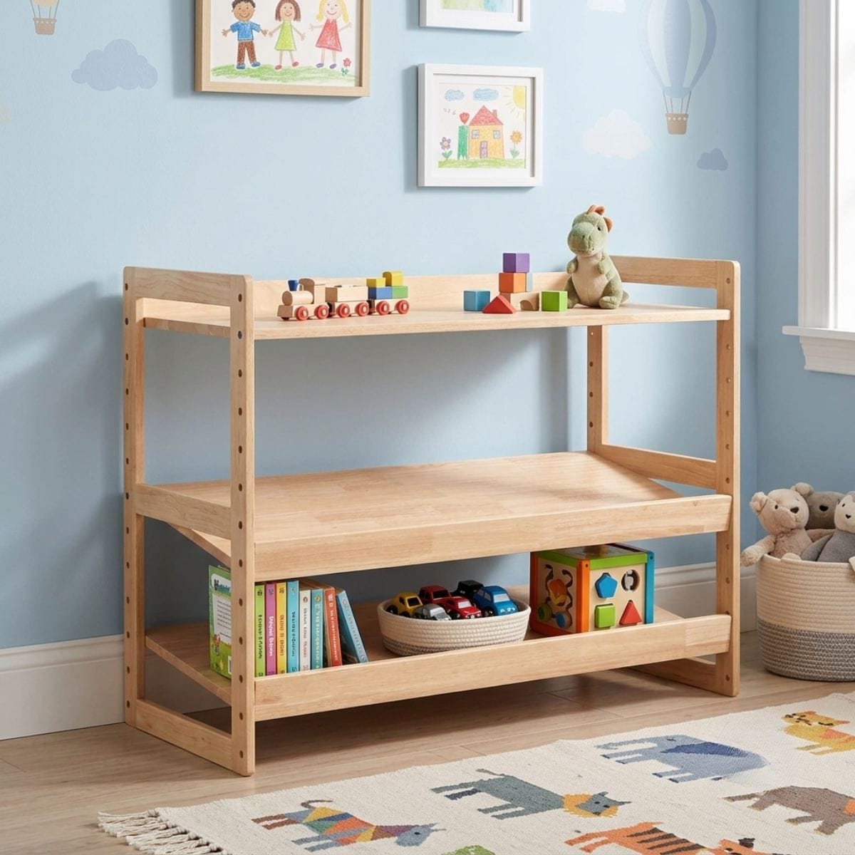 NALA 3 Layer Storage Shelf block2