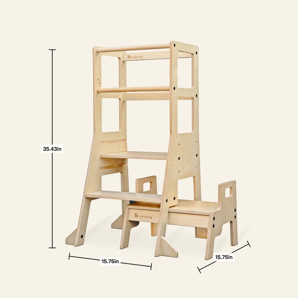 JALA Deluxe Adjustable Kitchen Tower – Montessori - inspired furniture for kids by myduckling
