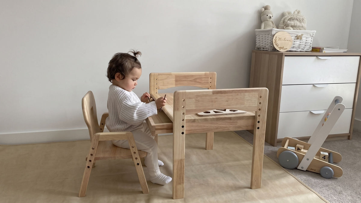 Your Guide to Using a Montessori Table and Chair Set - myduckling USA