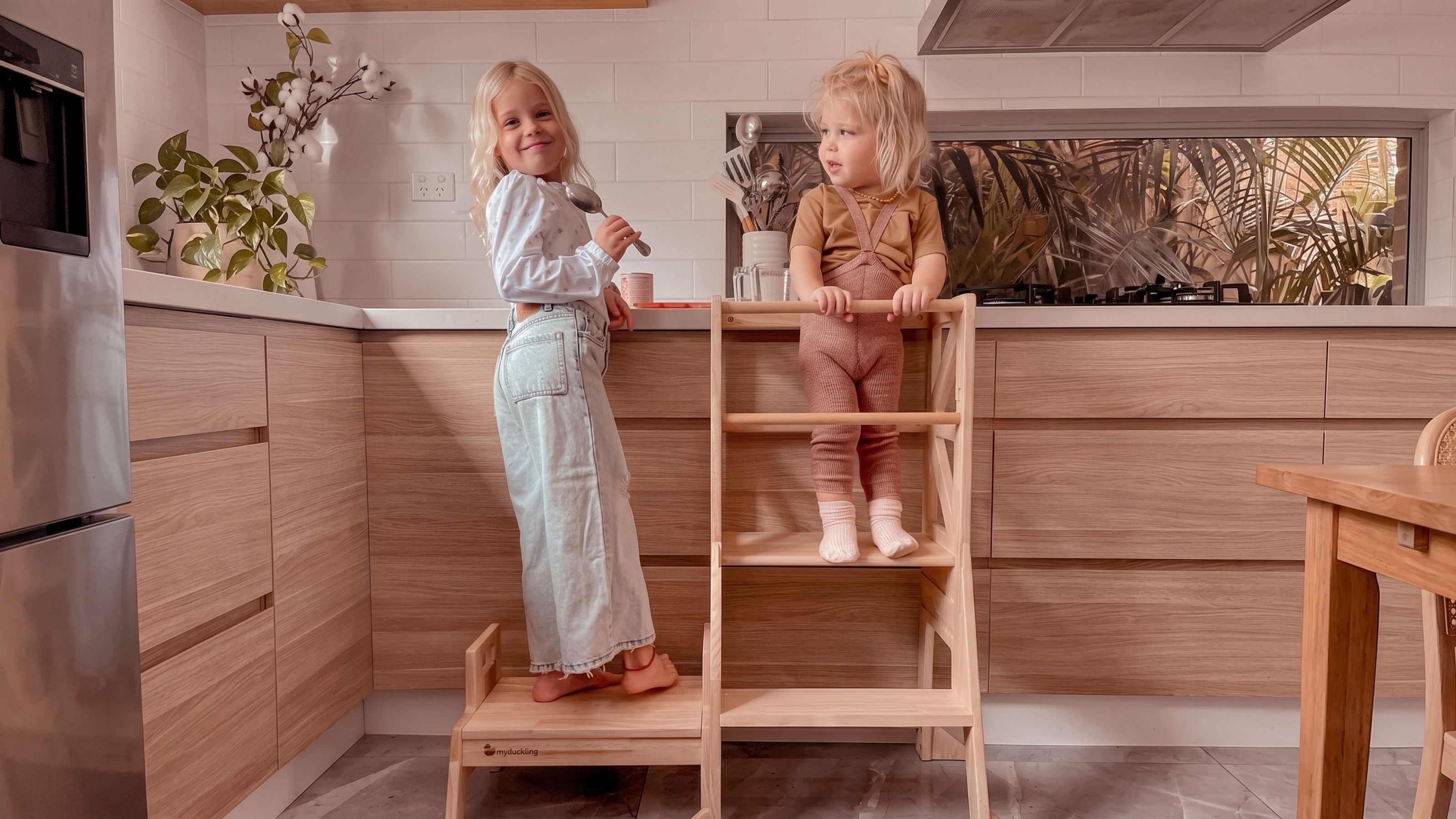 When Can a Toddler Use a Kitchen Tower? Age and Safety