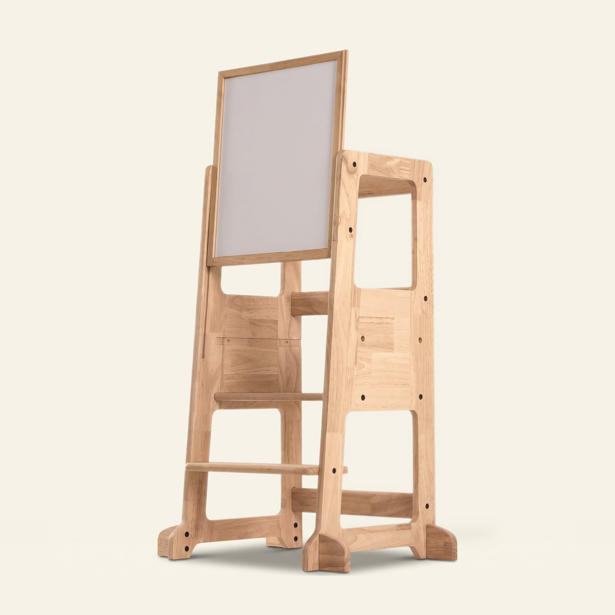 LOLA Deluxe Solid Wood Kitchen Tower – Montessori-inspired furniture for kids by My Duckling