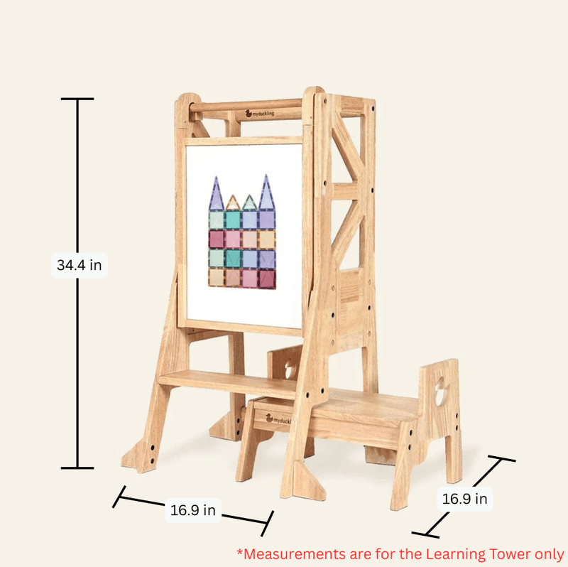 JALA Deluxe Solid Wood Kitchen Tower - Flag