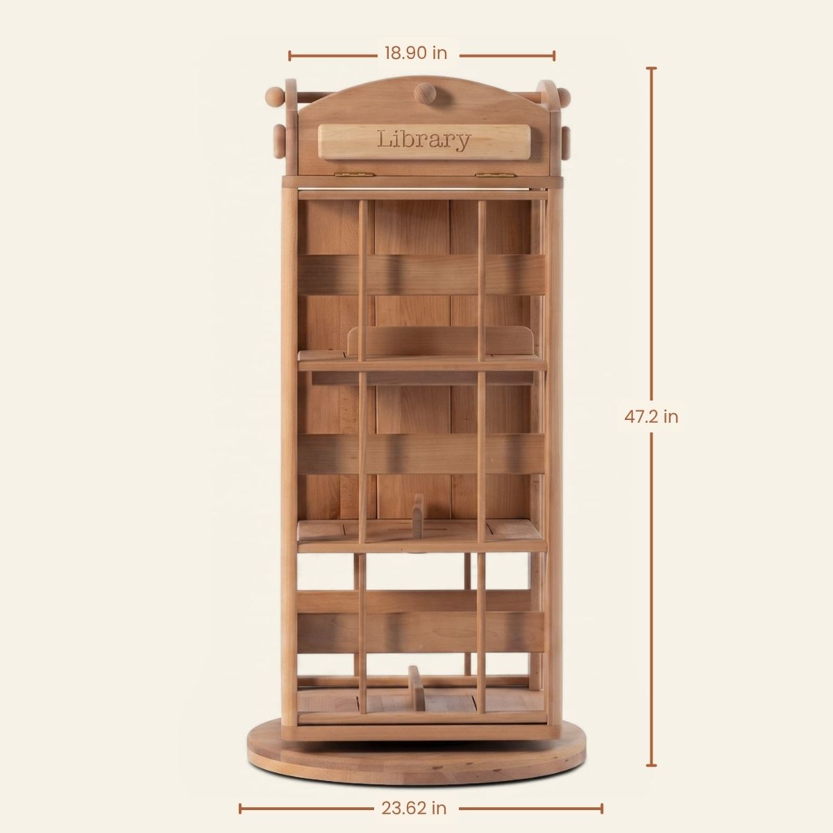 OLI London Library Revolving Bookcase | myduckling