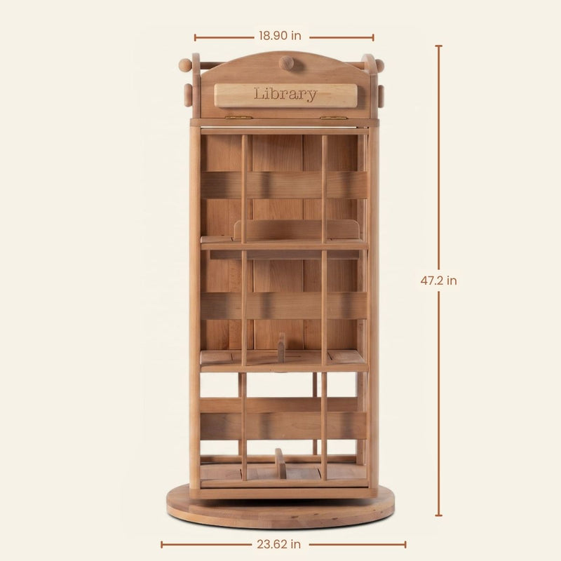 OLI Library Revolving Bookcase - London