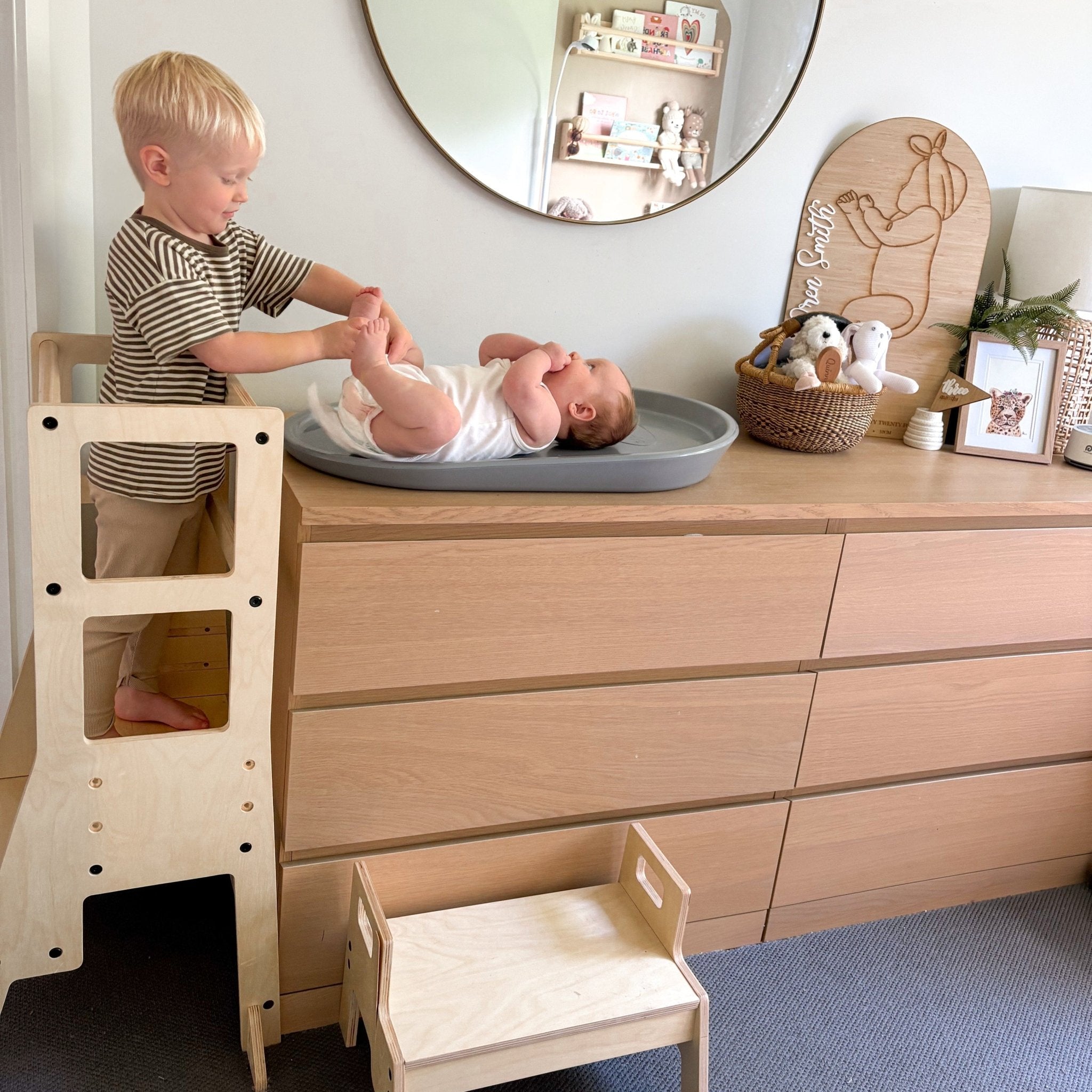 JALA Deluxe Adjustable Kitchen Tower - My Duckling USA