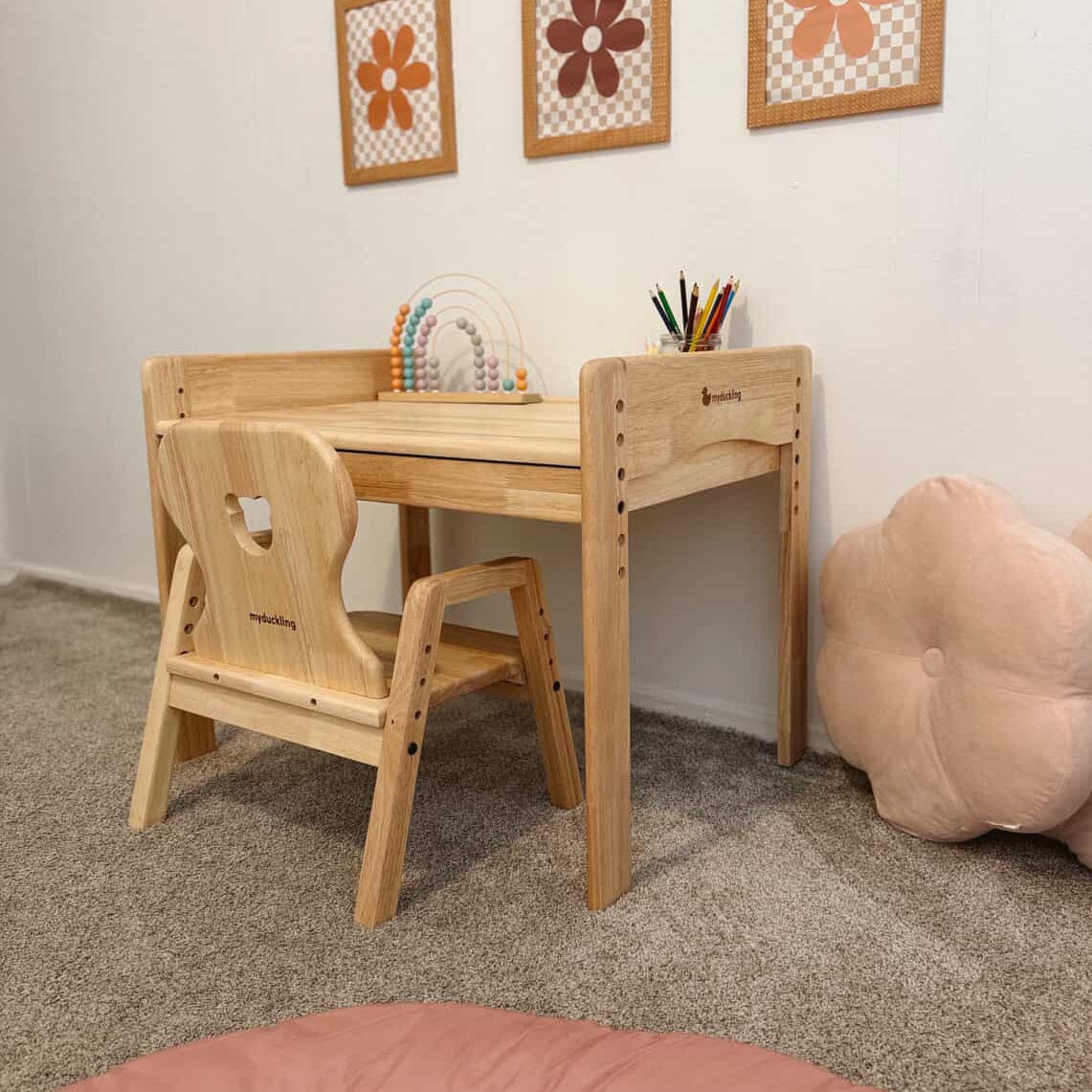 KAYA Primary Adjustable Table and Chair Set - My Duckling USA