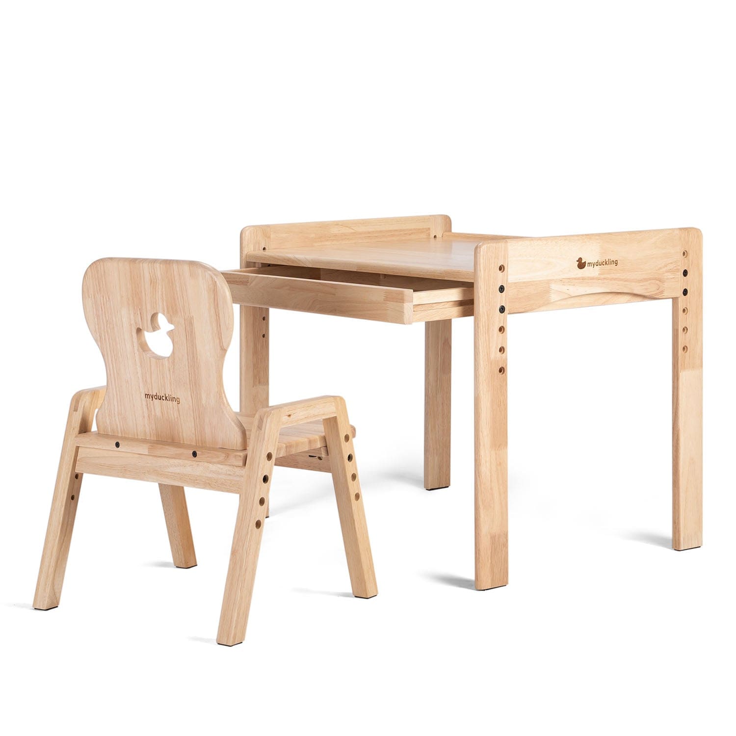 KAYA Primary Adjustable Table and Chair Set - Duck