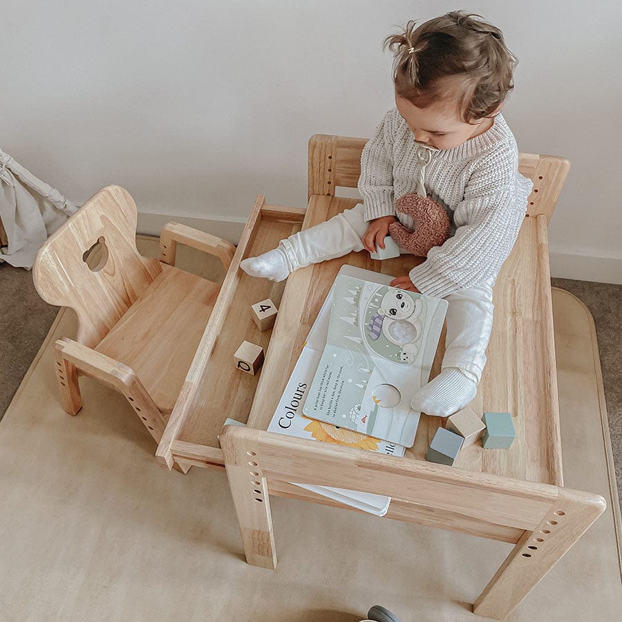 KAYA Primary Adjustable Table and Chair Set - Duck