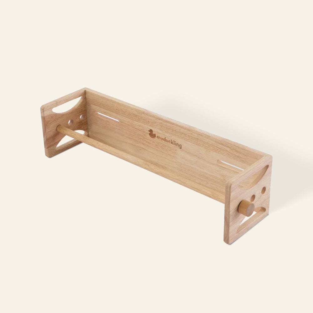 KAYA Solid Wood Paper Roll Dispenser - Large