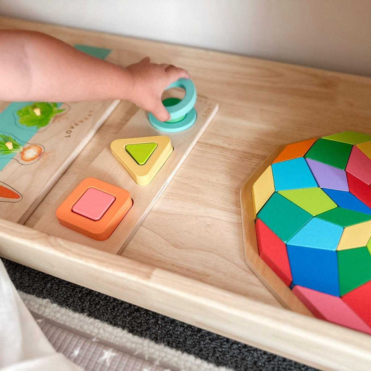 NALA Adjustable 3 Layer Storage Shelf – Montessori-inspired furniture for kids by My Duckling