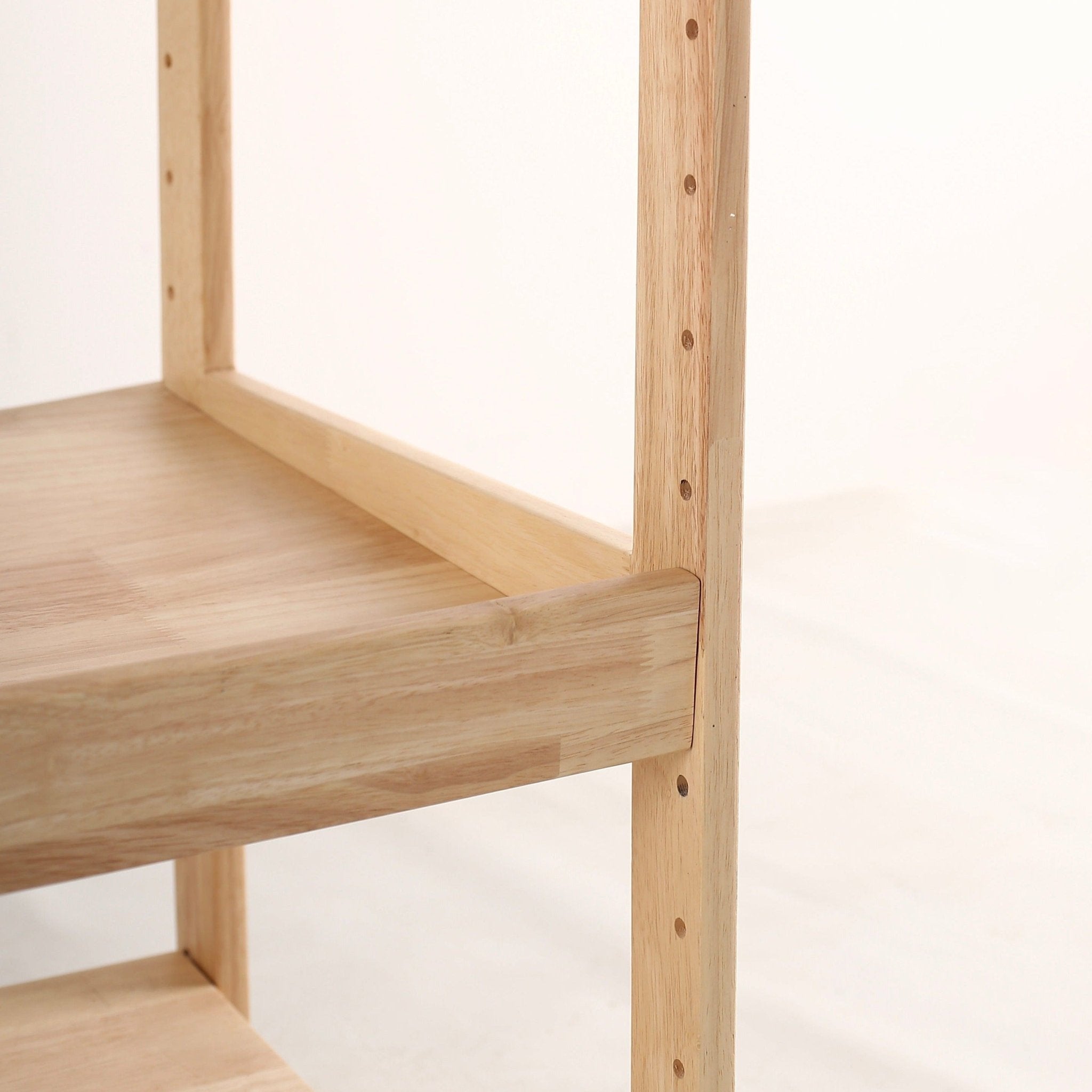 NALA Soild Wood 3 Layer Storage Shelf - My Duckling USA