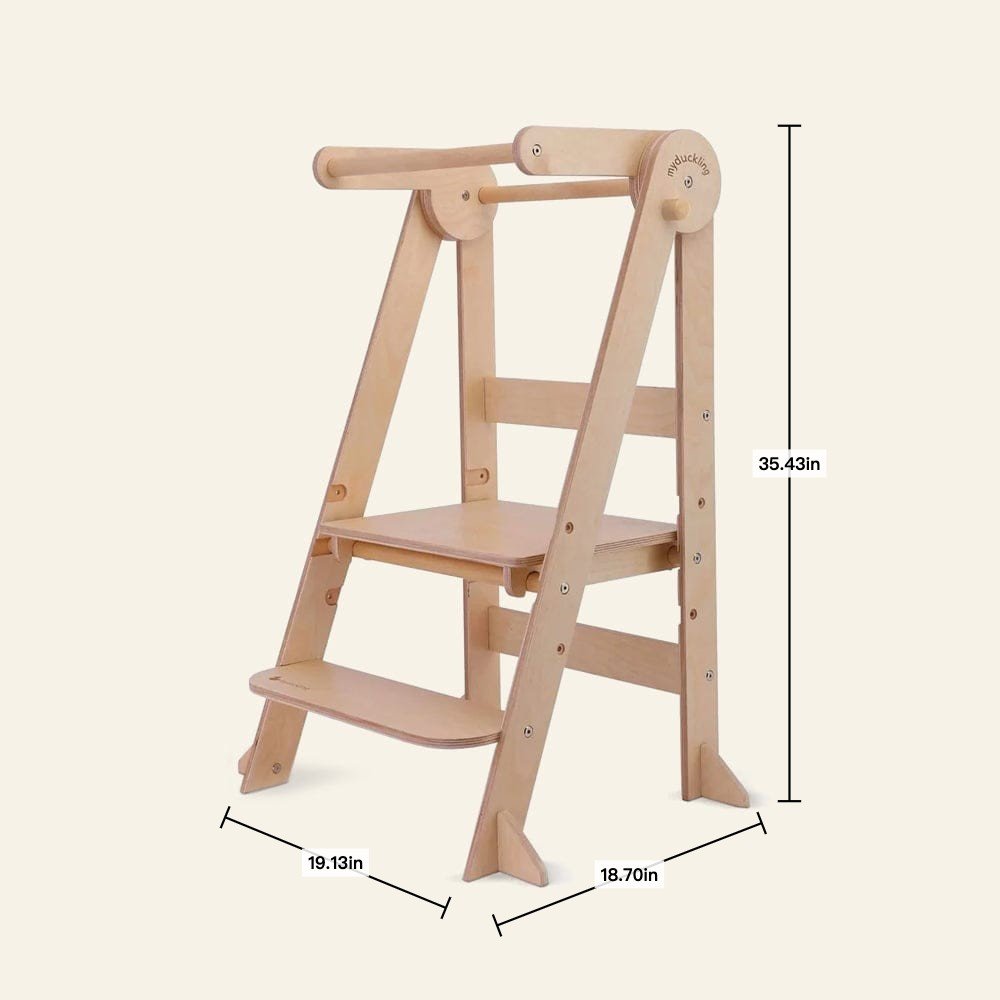 MILA Foldable Toddler Tower | Folding Kitchen Stool | myduckling