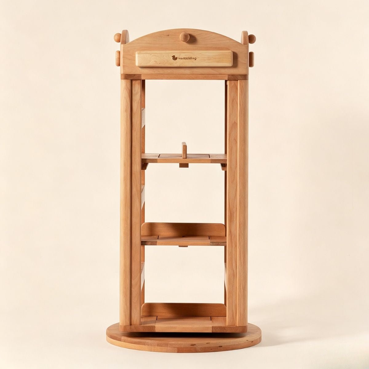 OLI Revolving Library Bookcase for Kids | Solid Wood | myduckling