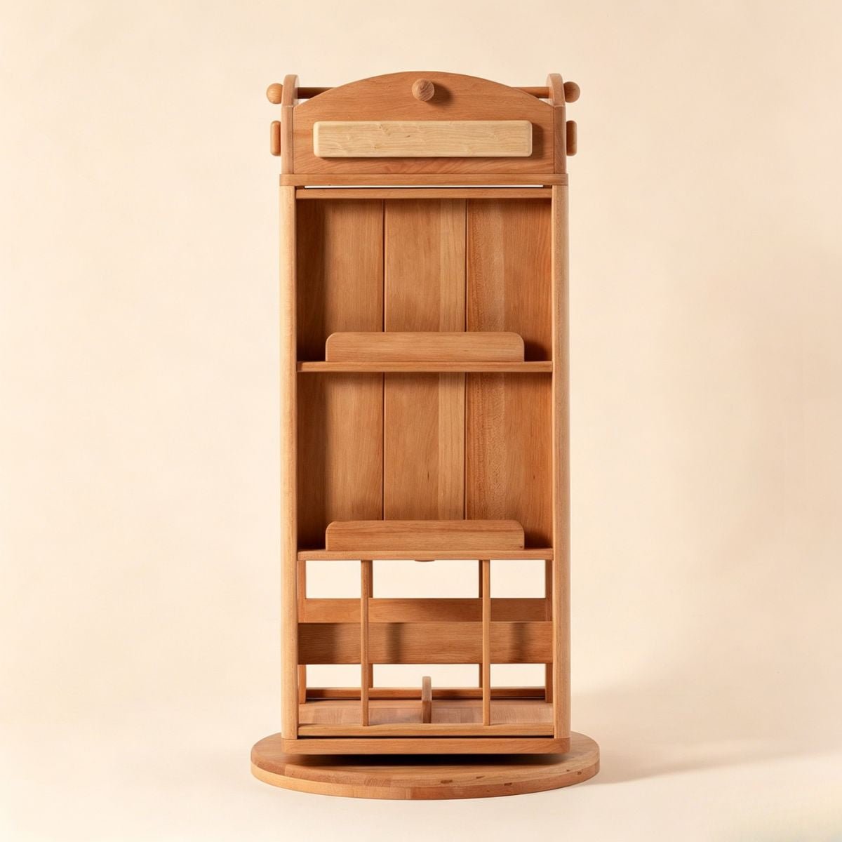 OLI Revolving Library Bookcase for Kids | Solid Wood | myduckling