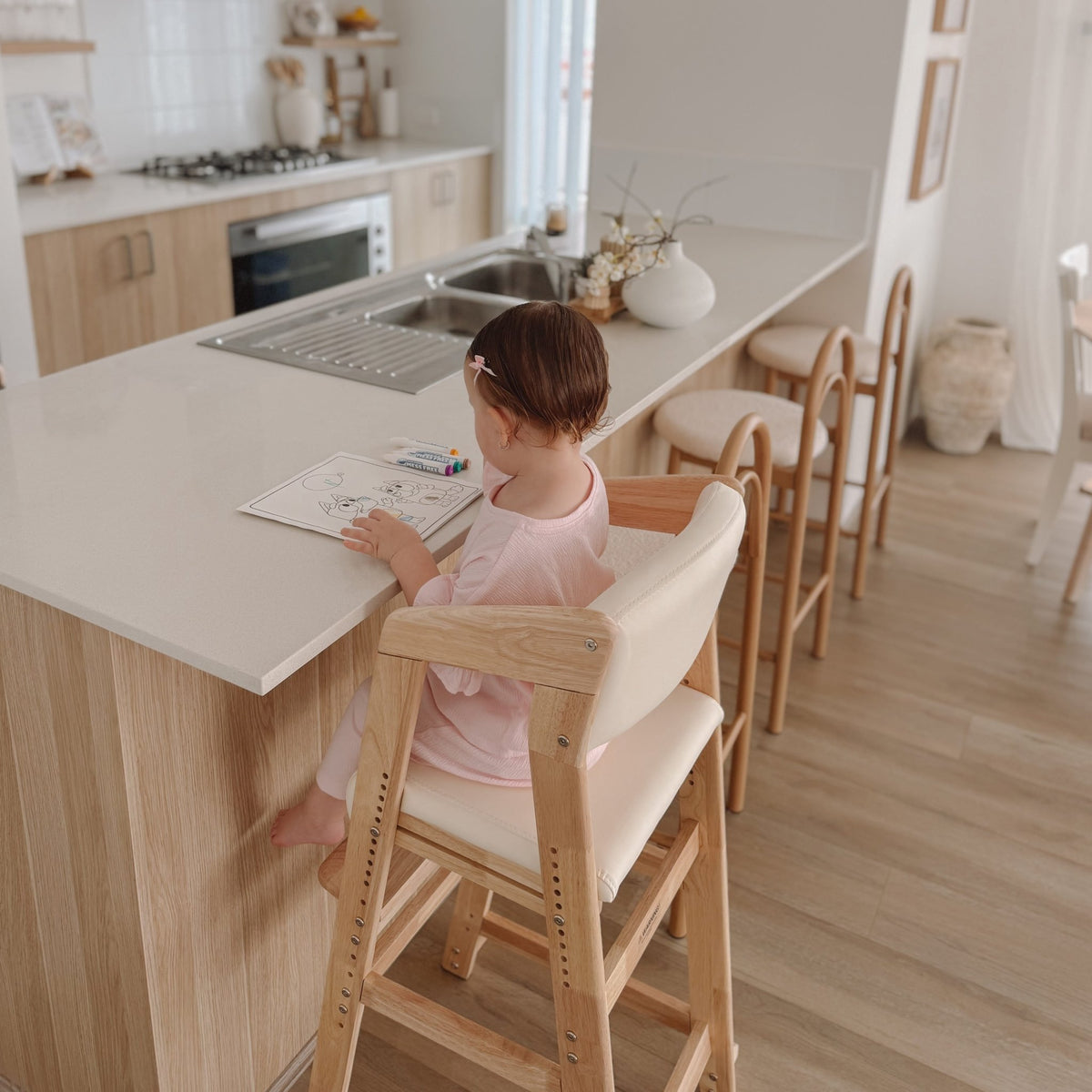 AURORA Toddler Island Chair – Montessori-inspired furniture for kids by My Duckling