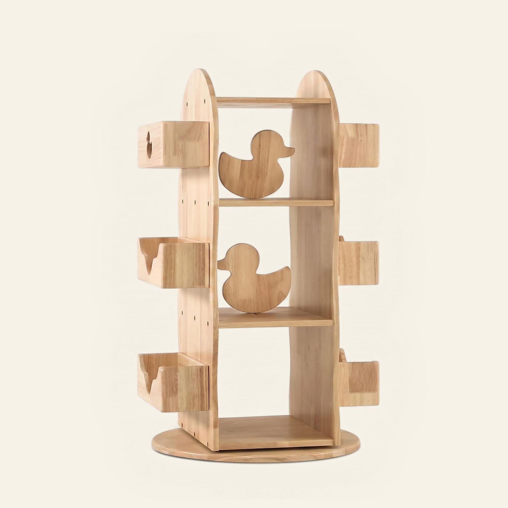 BINDI Revolving Bookcase – Montessori-inspired furniture for kids by My Duckling